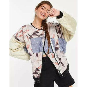 Free People Rudy Quilted Bomber Jacket